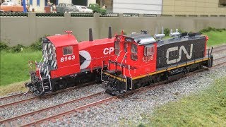 Rapido HO Scale SW1200RS Locomotive  CN CP [upl. by Wilson]