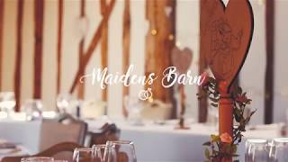 Maidens Barn  Venue promotion  Essex [upl. by Danita]