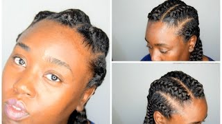 5 Goddess Braids Tutorial  Highly Requested [upl. by Kidder312]