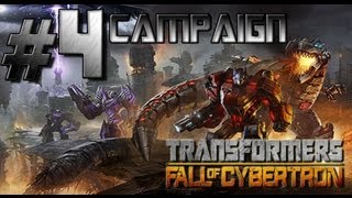 Transformers Fall of Cybertron  Walkthrough Part 4 Metroplex Heeds the Call [upl. by Carboni]