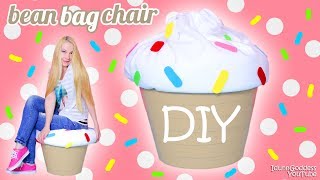 How To Make A Giant Cupcake Bean Bag Chair – DIY Cupcake Beanbag easy tutorial [upl. by Bradford]