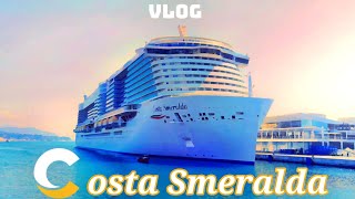 Costa Smeralda VLOG Mediterranean【4K Ship Tour amp Cruise 】 [upl. by Rihat]