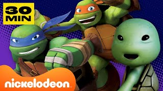 TMNT  Los MEJORES momentos de las Tortugas Ninja 🐢  Compilación de 30 minutos  Nickelodeon [upl. by Felder142]