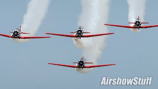 Aeroshell Aerobatic Team  EAA AirVenture Oshkosh 2021 [upl. by Nonrev159]