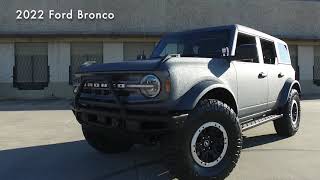 2022 Bronco in Starwood Motors Graphite Signature Finish [upl. by Enrev]