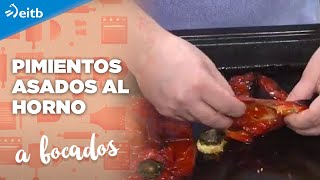 Pimientos asados al horno fáciles y rápidos de hacer en casa [upl. by Nafri]