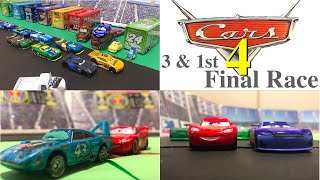 Summary  Stop Motion  Disney Pixar Cars 4 amp Cars 3 amp Cars Final Race [upl. by Ralston501]