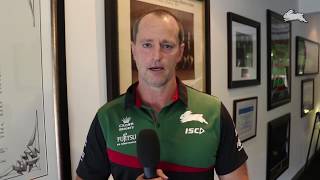 Michael Maguire Head Coach South Sydney Rabbitohs [upl. by Annoled244]