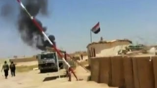 Raw ISIL Fighters Attack on IraqSyria Border [upl. by Oivat447]