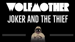 Wolfmother • Joker And The Thief CC 🎤 Karaoke Instrumental Lyrics [upl. by Geanine]