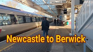 A train ride from Newcastle to Berwick [upl. by Judsen]