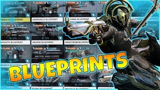 Warframe  NEW Players HOW TO BUY and FARM BLUEPRINTS NEW FRAMES amp WEAPONS [upl. by Sandro]