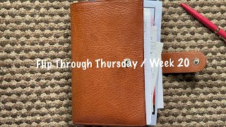 Flip Through Thursday  Week 20  May 2024  Pink Planner Girl [upl. by Balthazar]