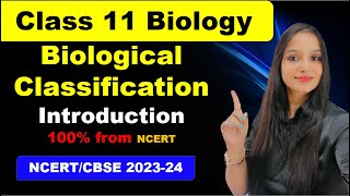 Biological Classification  Introduction  Class 11 Biology neet ncert beatdneet [upl. by Arlee]