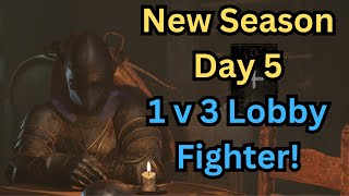 1v3 Lobby as a Solo Fighter New Dark and Darker Season Day 5 [upl. by Tecil]