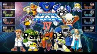 Lets Play Megaman IV  Part 02 Pharaoh of the Rings [upl. by Secunda]