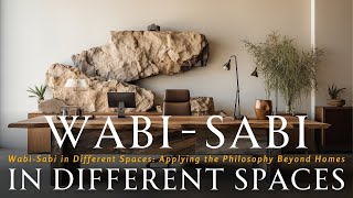 Wabi Sabi in Different Spaces Wabisabi in Workplaces Cafes amp Restaurant Public Spaces amp Gardens [upl. by Flory]