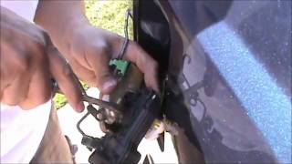 Ford F250 Power Door Lock Actuator removal and repair [upl. by Hogg743]