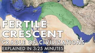 The Fertile Crescent history and geography Cradle of Civilizations  Short Documentary ENGLISH [upl. by Chari]