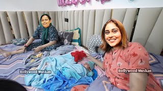 Sidhu Moose Wala Mother Second BABY BOY Face Reveal 😍 with Sidhu Sister [upl. by Welsh]