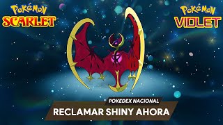 🔴REPARTO LUNALA SHINY EVENTO y LEGENDARIOS y MITICOS SHINY para POKEMON ESCARLATA y PURPURA GRATIS [upl. by Carew494]