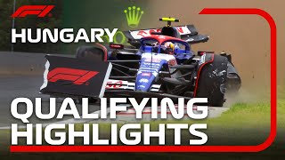 Qualifying Highlights  2024 Hungarian Grand Prix [upl. by Josephina126]