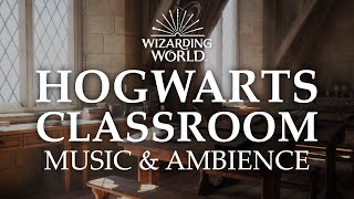 Hogwarts Classroom  Harry Potter Music amp Ambience  5 Scenes for Studying Focusing amp Sleep [upl. by Nnaeus]