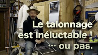 Technique de menuiserie  raboter sans talonner [upl. by Sherborne251]