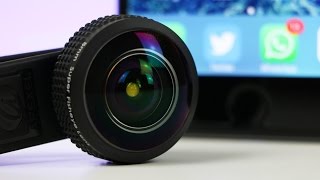 Best Fish Eye Lens for iPhone Apexel 8mm Review [upl. by Mikahs]