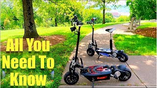 Uberscoot 1000w1600w Electric Scooters FAQ  How To [upl. by Yaral]