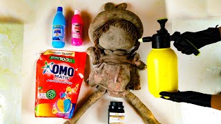 1000 Ideas To Satisfy ASMR  SPIDERMAN Cleans Teddy Bear With Magic Ball Bag  Satisfy Clean [upl. by Alisun]