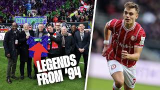 Debut goals amp legends from 94  Bristol City 11 Watford  Red Zone [upl. by Clio]