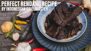 BEST RENDANG BEEF RIBS Stewed Indonesian Style [upl. by Odnalref]