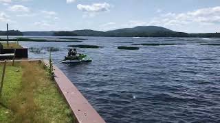 Tupper Lake Boat launch fishing … [upl. by Broome]