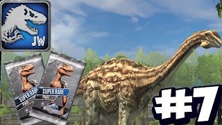 ANKYLODOCUS LEVEL 20  Jurassic World The Game 7 [upl. by Oiznun]