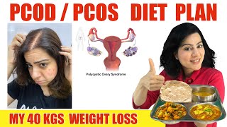 PCOS Indian Diet Plan To lose Weight Fast  Best PCODPCOS Diet Plan For Weight loss  Natasha Mohan [upl. by Brooks]