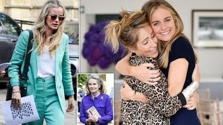 Cressida Bonas Honors Sister Pandora CooperKey at Memorial Service [upl. by Dacie865]