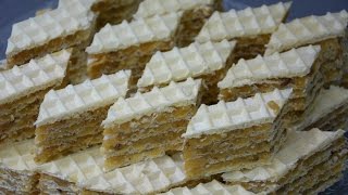 The Best Milky Cream Wafer Bars old fashioned recipe [upl. by Vickie]