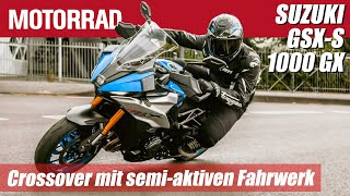 Suzuki GSXS 1000 GX 2024 Ausgestattetes Crossoverbike mit semiaktiven Fahrwerk [upl. by Aridatha]