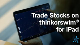 How to Buy and Sell Stock on thinkorswim® Mobile iPad [upl. by Teddy811]