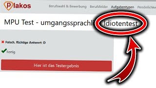 BESTEHST DU DEN IDIOTENTEST  TESTE DICH  Plakosde [upl. by Meingolda]