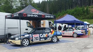 44 Rally San Martino di Castrozza 14 Storico 2024 parco assistenza 14 giugno [upl. by Asilad]