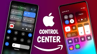 How To Apply iOS 17 CONTROL CENTER In Any Android Devices [upl. by Enidanreb]