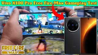 vivo x100 pro free fire max gameplay testvivo x100 pro free fire max testfree fire max gaming test [upl. by Kutzenco]