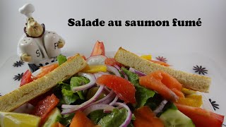 Salade de saumon fumé [upl. by Bashemeth]