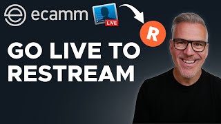 How To Livestream  Multistream Using Restream And Ecamm Live [upl. by Aivon]