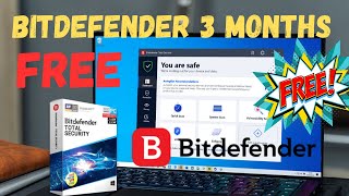 Activate Bitdefender Total Security for 03 Months  Get Free Best Antivirus and All Features 2023 [upl. by Schonfield]