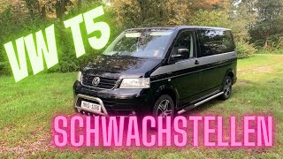 Schwachstellen VW T5  Kaufberatung  5 Zylinder [upl. by Yeneffit669]