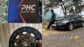 Honda Civic FD Clutch replacement Total costing Expensive or cheap [upl. by Anigriv]