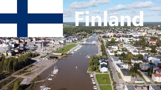 Porvoo 2024 ✈️🇫🇮  Stunning Drone Views 😍 [upl. by Kolodgie]